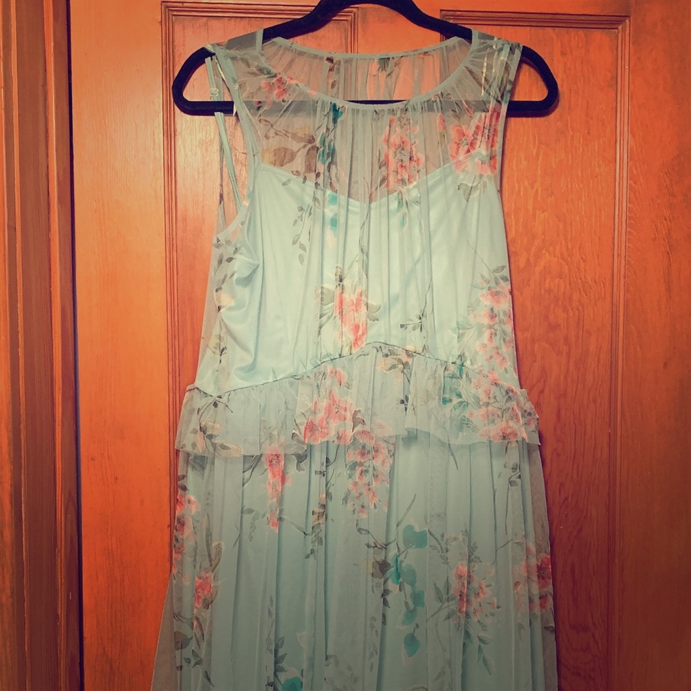LC Lauren Conrad floral print dress